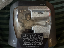 Star Wars Clone Wars Gentle Giant Obi-Wan Kenobi animated 1 7 mini bust sealed