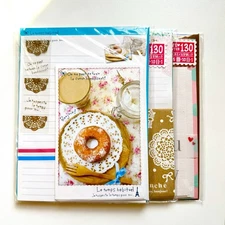 Set of 3 Letter Sets Mind Wave Japan Heisei Retro