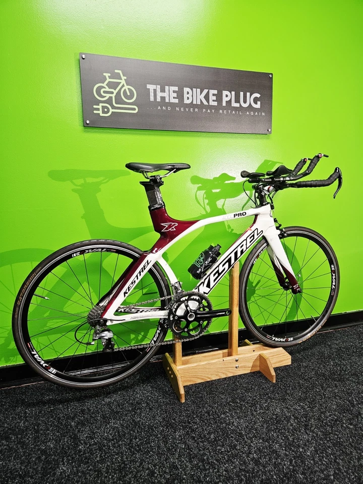 Bicicleta TT de triatlón de carbono Kestrel 4000 Pro SL 2012 10x2 tamaño 47 cm XS 650c Foto 3 de 4