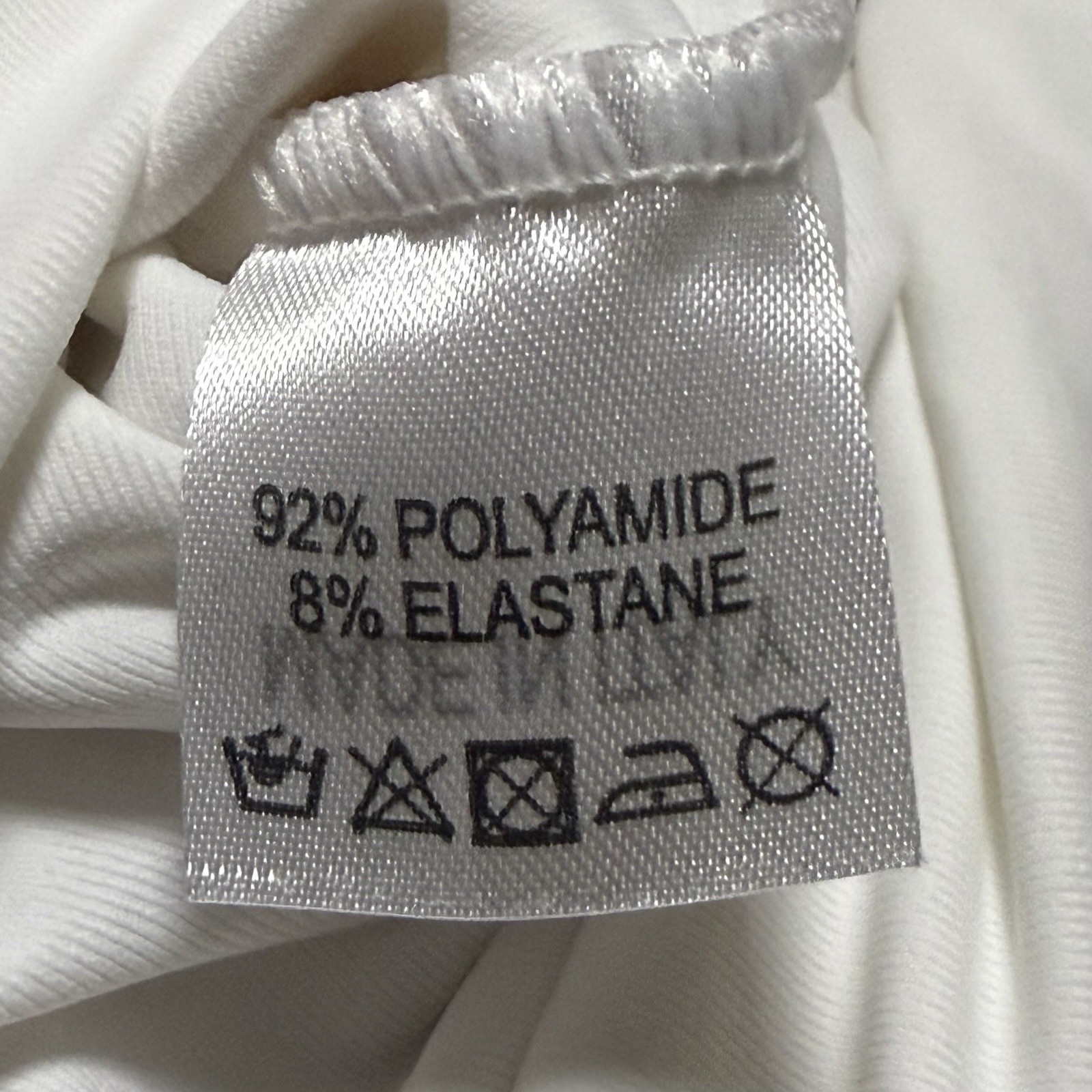 Melissa Odabash Agata Beach Dress Women’s Small White Textured Stripes Swim Pool