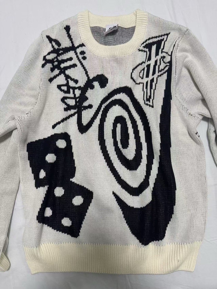 Stussy 8ボールデザイン ニット XL NWT STÜSSY x Nike ICON Knit Sweater in Size XL Unisex DR2893