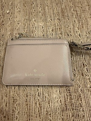 Kate Spade Schuyler Small Wristlet Card Holder  Warm Beige KE701