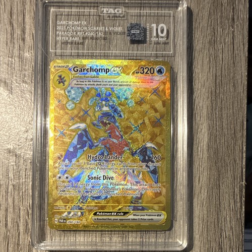 Garchomp ex graded TAG 10 for sale on eBay