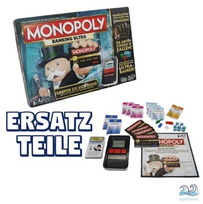 Monopoly Banking Ultra ERSATZTEILE zum AUSSUCHEN Ersatz