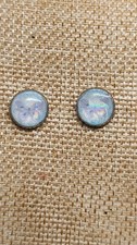 Handmade Resin 10mm - Stainless Steel Post/Stud Earrings - Butterfly
