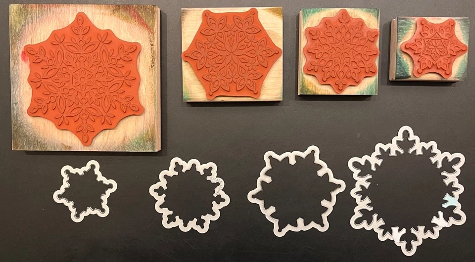 Stampin'Up Stempelset #131778 & Framelits #132193 "Flockentanz / Festive Flurry - Bild 2 von 2