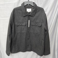 Goodfellow  Co Men's Sz Large Mid Weight Flannel Long Sleeve Button Down Shirt