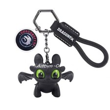 Toothless Night Fury How to Train Your Dragon Bag Charm Key Chain 4" -a12k