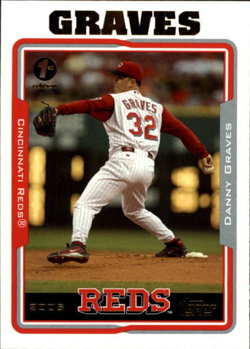 2005 Topps 1st Edition #52 Danny Graves - BB