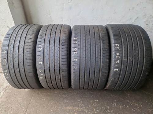 Set - 2X 275/35/22 & 1x 315 30 22 YXL -5MM-CONTINENTAL ECO CONTACT 6⭐ -Coventry