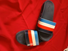 LOUIS VUITTON Men’s Waterfront Mules in multi colours size EU 40/41 Authenticity