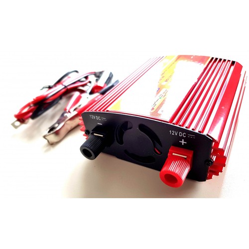 INVERTER AUTO BARCA CAMPER USCITA SINUSOIDALE MODIFICATA 300W 12V–220VAC+USB - Imagen 5 de 5