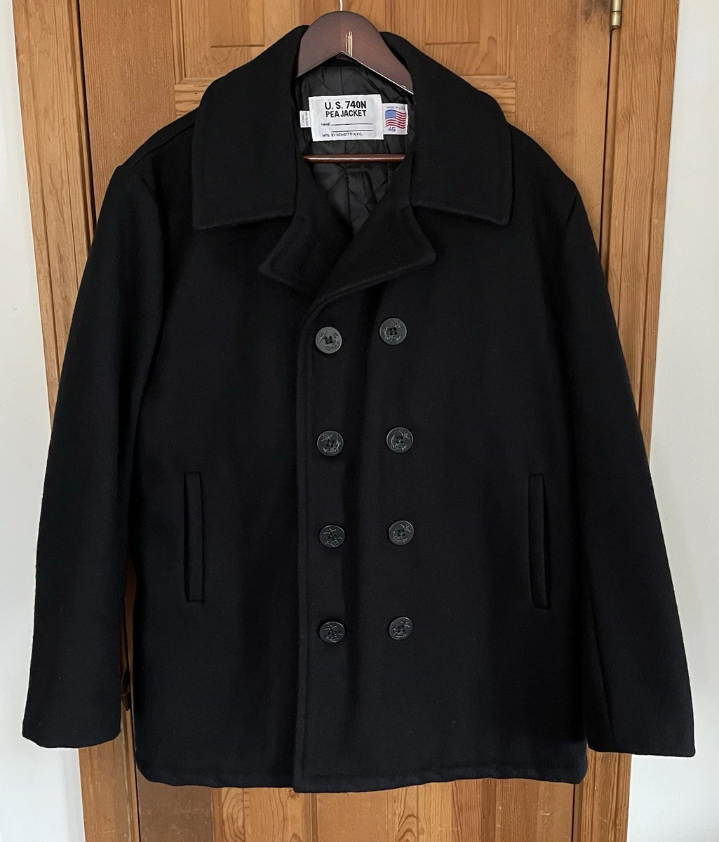 SCHOTT Pea Coats for Men for Sale | Shop New & Used | eBay