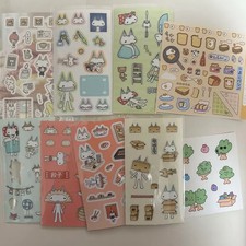 Assorted Stickers and Stationery Pack