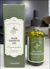 Organic Hair Growth Oil Scalp Strengthening Oil for All Hair Types