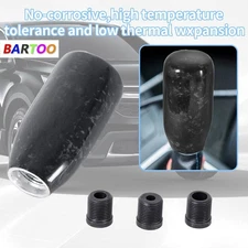 Universal Real Carbon Fiber Manual Throw 6/5 Speed Shift Shifter Knob