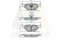 Motaquip Bremsbelagsatz Scheibenbremse LVXL327 FüR Bmw 3Er E46 Touring Z3 E36 Z4