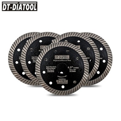 5pcs 4.5'' Diamant-Trennscheibe Super Thin Turbo Saw Blades 115mm Cutting Discs