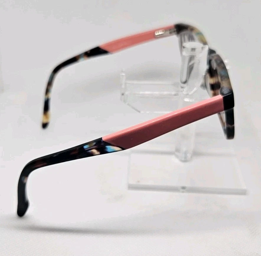 Monturas de gafas Phoebe Couture P268 TOR 52-16-135 rosa tortuga verde azulado rectangulares Foto 3 de 4