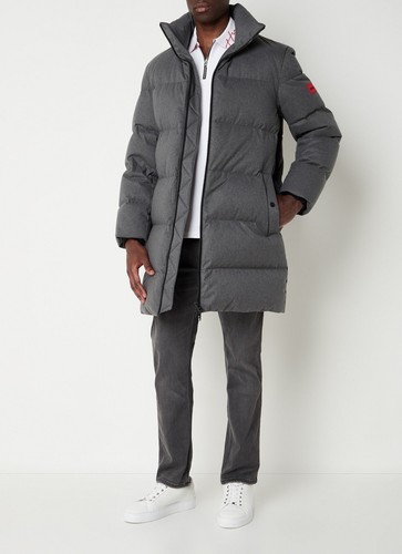 HUGO Magnus Down-Filled Puffer Jacket with Red Logo Label Size XL Men’s New - Picture 4 of 5