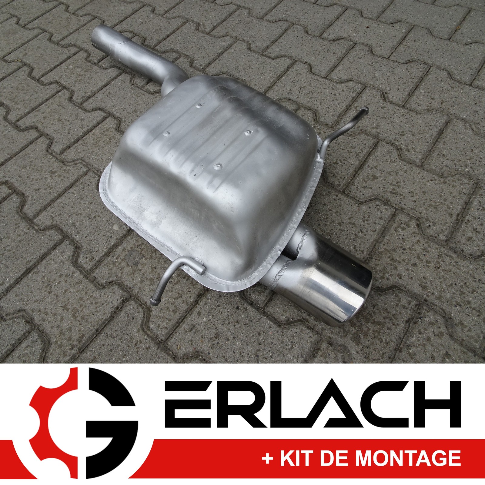 Silencieux arrière Mercedes CL203 C320 C350 pour réparer un échappement bruyant