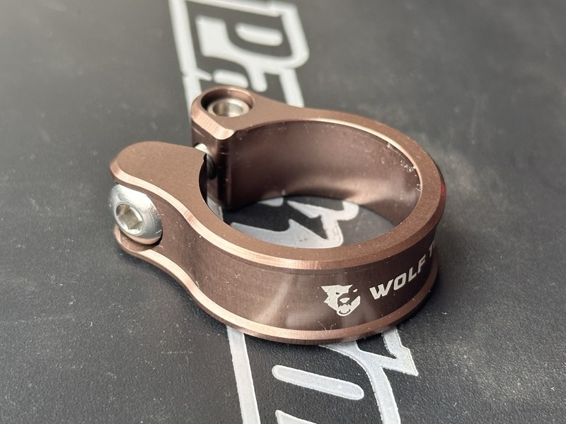 Wolf Tooth Seatpost Clamp 31.8mm Espresso