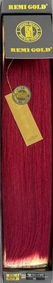 Sensual Indian Remi Gold 100% Human Hair Extensions 18'' Straight #530 (Burgundy)