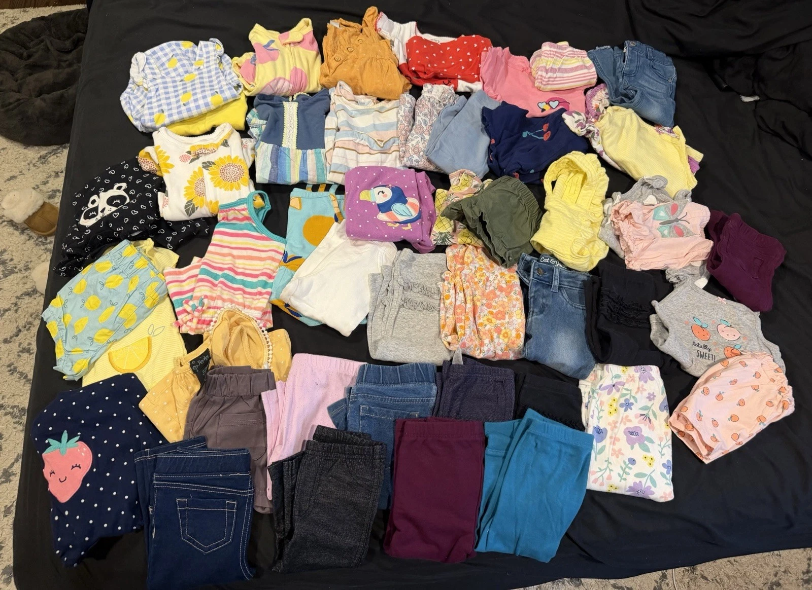 Huge Bundle of Baby Girl 12 Month Spring and Summer Clothing Mixed Brands
Opens in a new window or t