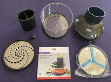 Kuhn Rikon Easy Cut in Solid Black -  Open Box Missing Cleaning Brush