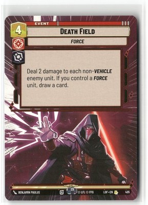 Death Field (Hyperspace) Rare Legends of the Force 405 NM