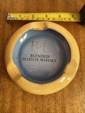 B L  Blended Scotch Whisky Ashtray Ceramic 