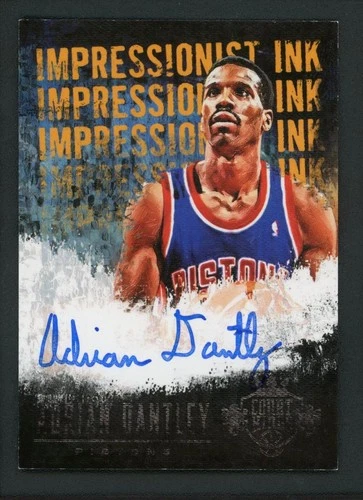 2013-14 ADRIAN DANTLEY 150/349 AUTO PANINI COURT KINGS IMPRESSIONIST INK