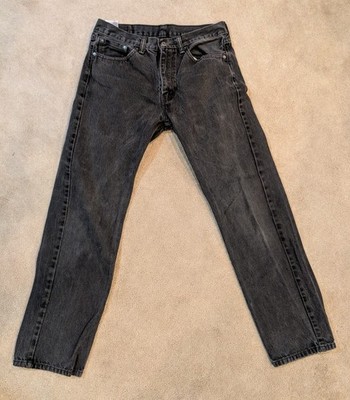 Levi's 505 Black Denim 33W x 32L