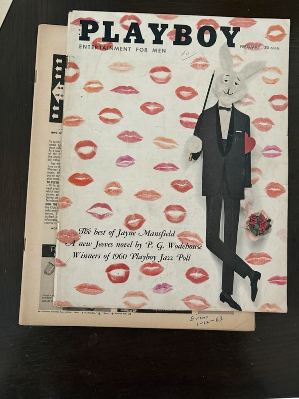 Vintage Playboy - February 1960 - w/centerfold