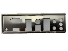 For MSI B550M PRO-VDH WIFI Motherboard I/O IO Shield Rear Baffle Backplate