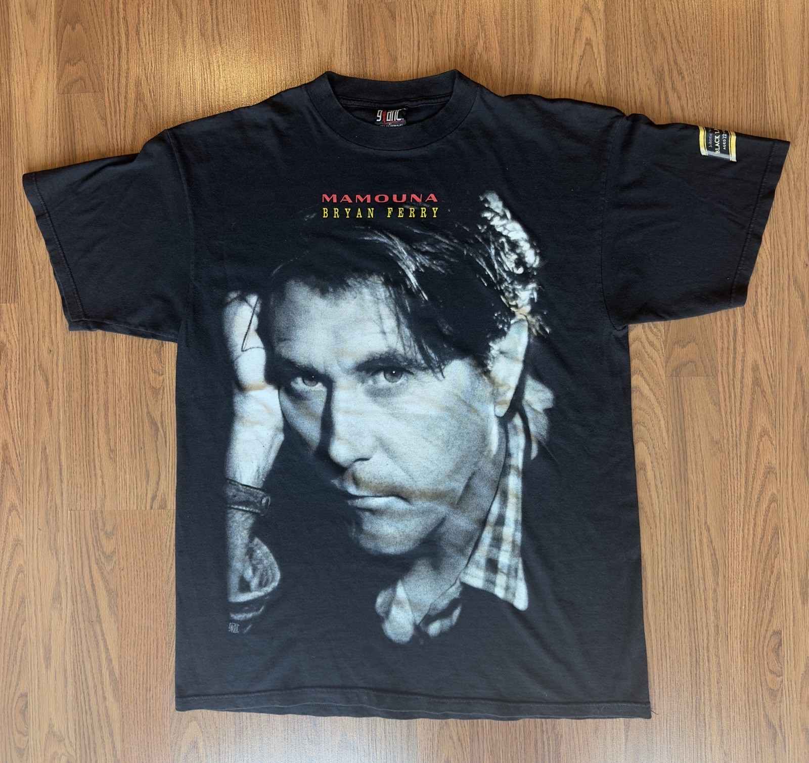 Camiseta de Concierto True Vintage 1994 Bryan Ferry Mamouna Tour Para Hombre XL Roxy Music