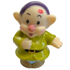 Fisher Price Little People Disney Snow White & The Seven Dwarfs DOPEY w/Kiss