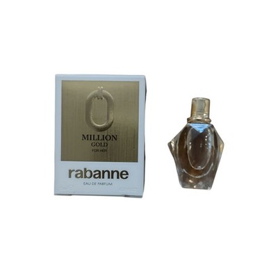 Paco Rabanne Million Gold for Her Eau De Parfum Miniature EDP Splash 5ml 0.17 oz