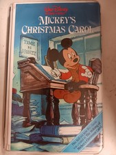 Mickey's Christmas Carol VHS 1993 Disney Animated Holiday Classic