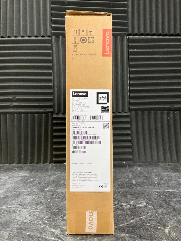 Lenovo IdeaPad 5 C5-120U 8GB 512GB WiFi6 16" WUXGA Windows 11 83DU0005US NEW✅❤️️ - Image 2 of 4