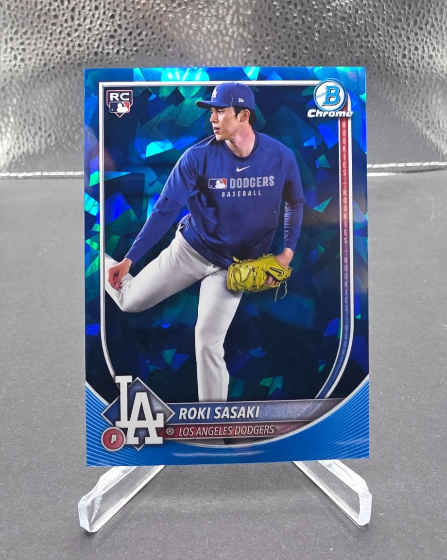 2025 Bowman Chrome Baseball Sapphire Roki Sasaki Image Variation Card #12 SP