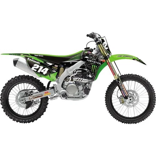 N-Style 2015 Monster Energy Kawasaki Team Green Complete Graphic Kit |