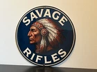 Savage Arms Rifles Ammunition Vintage Style Metal Sign Hi Gloss