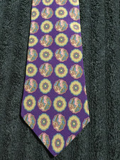 Vintage Burberry Neck Tie Silk London USA Made