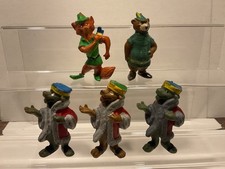 5 x Figur Heimo 70er/80er Jahre Disney Vintage Robin Hood, Little John, Prinz