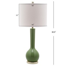 Safavieh MAE LÁMPARA DE MESA CUELLO LARGO, Precio rebajado 2172780888 LIT4091G-SET2