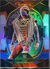 2023 Panini Select WWE #13 Axiom Black & Blue Prizms /49 Wrestling NM