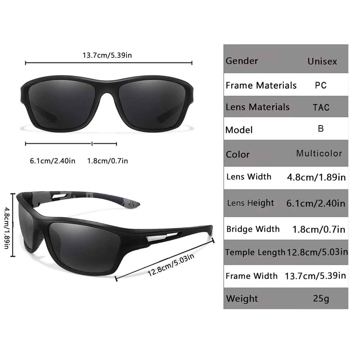 Men Women Polarized Sunglasses Outdoor Driving Hiking Eyewear Cycling Fishing An