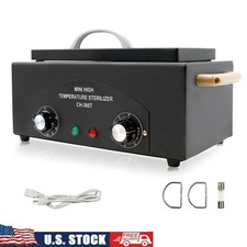 Adjustable Dry Heat Sterilizer Stainless Steel 1.5L Cleaner Salon Tools New