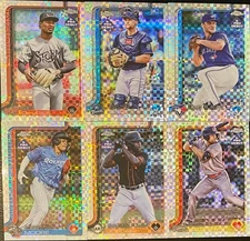 2025 Topps Pro Debut - CHROME X-FRACTOR PARALLELS - You Pick